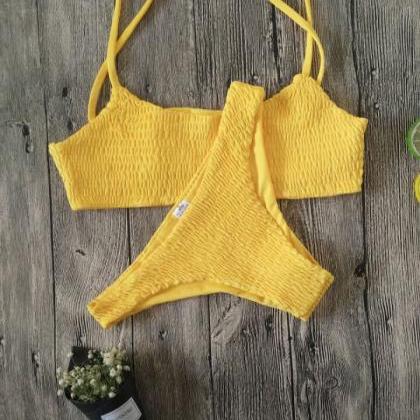 Sexy Triangle Bikini Swimsuit