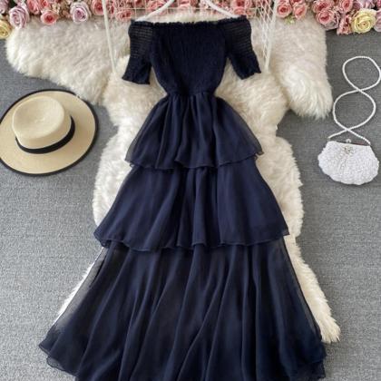 Cute A Line Dress Fashion Short Sleeve Dress