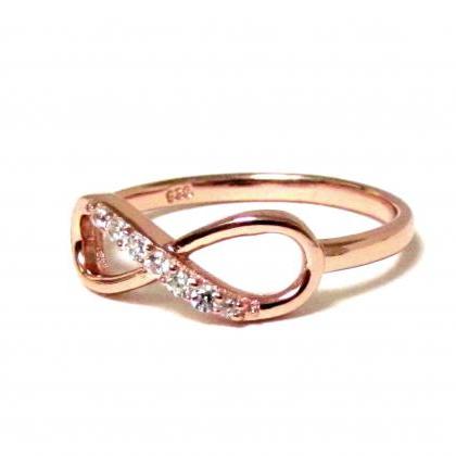 Ring-rose Gold Over Sterling Silver