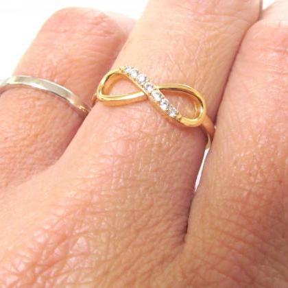 Ring Gold Over Sterling Silver