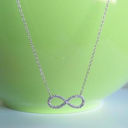 Necklace-rhodium Over Sterling Silver