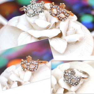 Fashion Personality Diamond Flower Ring #091201ak