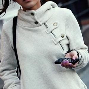 Large Yard Casual Long-sleeved Hooded Sweater..
