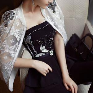 Fashion Long-sleeved Embroidered Jacket..