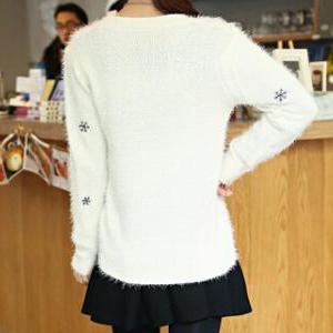 Cute Fawn Sweater Coat #yu102320