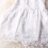 Slim Embroidered Sleeveless Dress #er110109