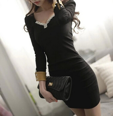 Sexy Package Hip Dress #sf100808hl