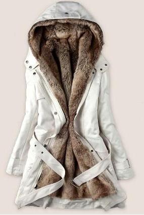 Winter Coats For Women With Faux Fur Lining