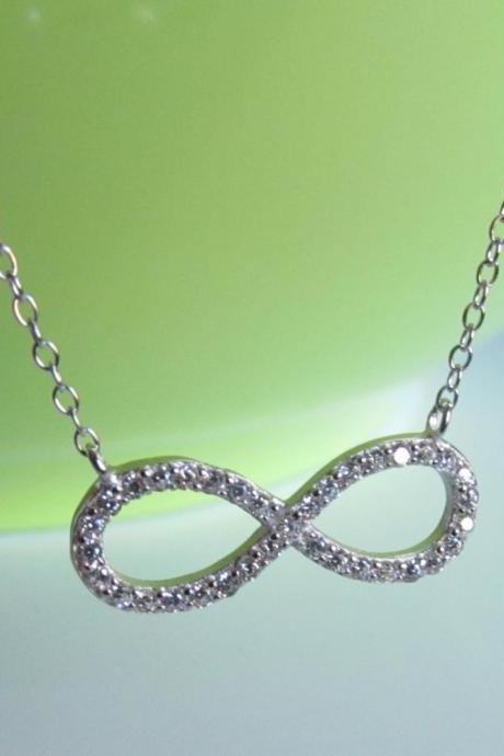 Necklace-rhodium Over Sterling Silver