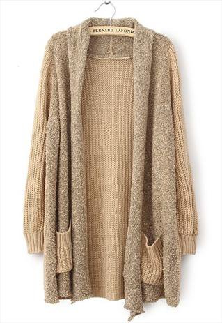 Fashion Knit Cardigan Sweater #092901AA on Luulla