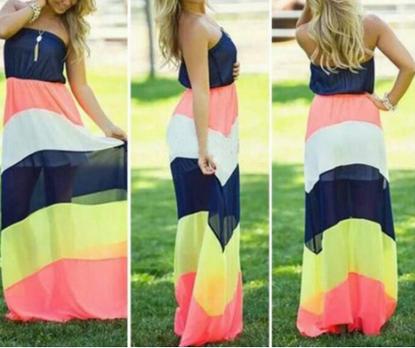 Design Sexy Hit Color Sleeveless Dress We8405po on Luulla